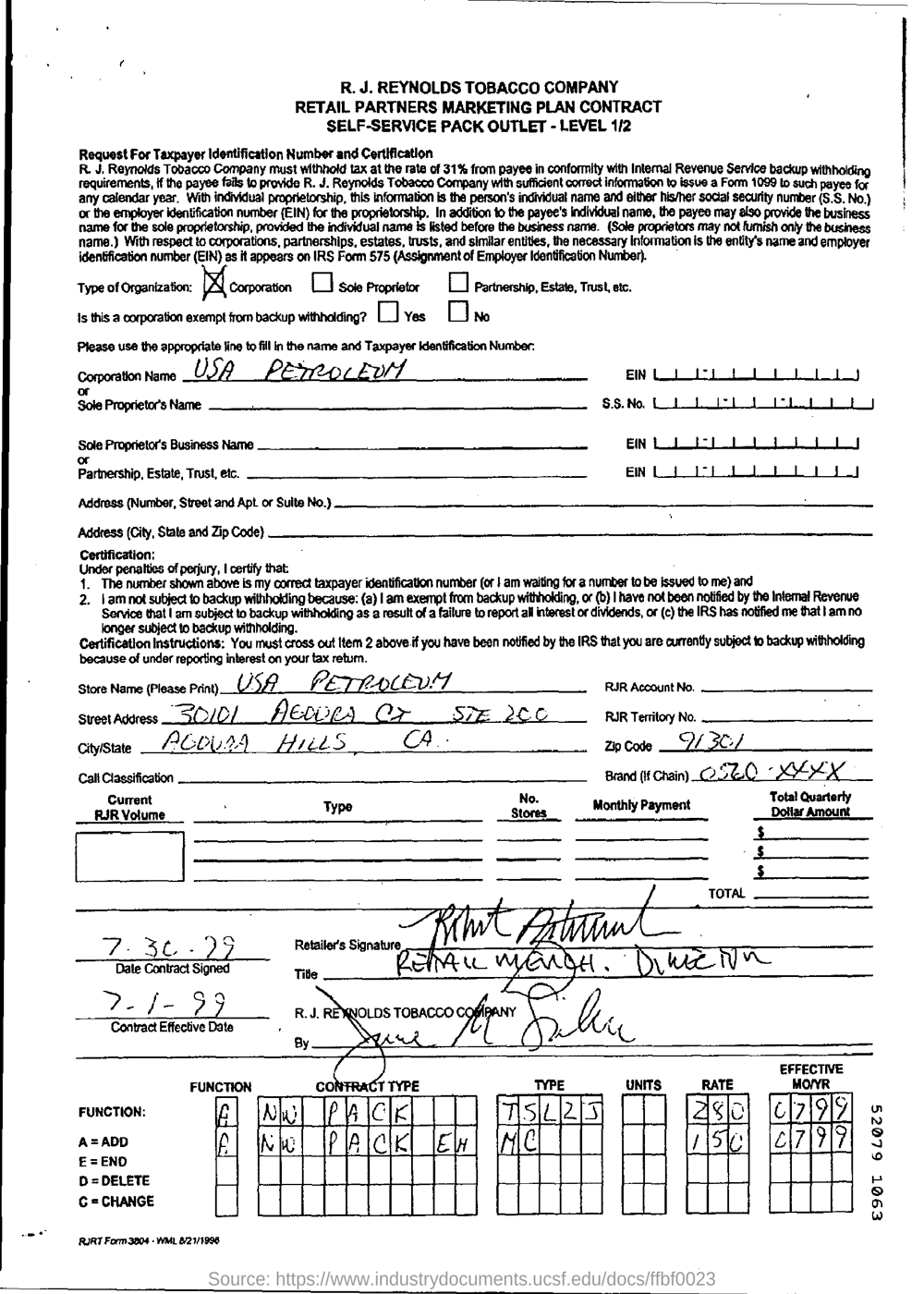 An example of document available in docVQA